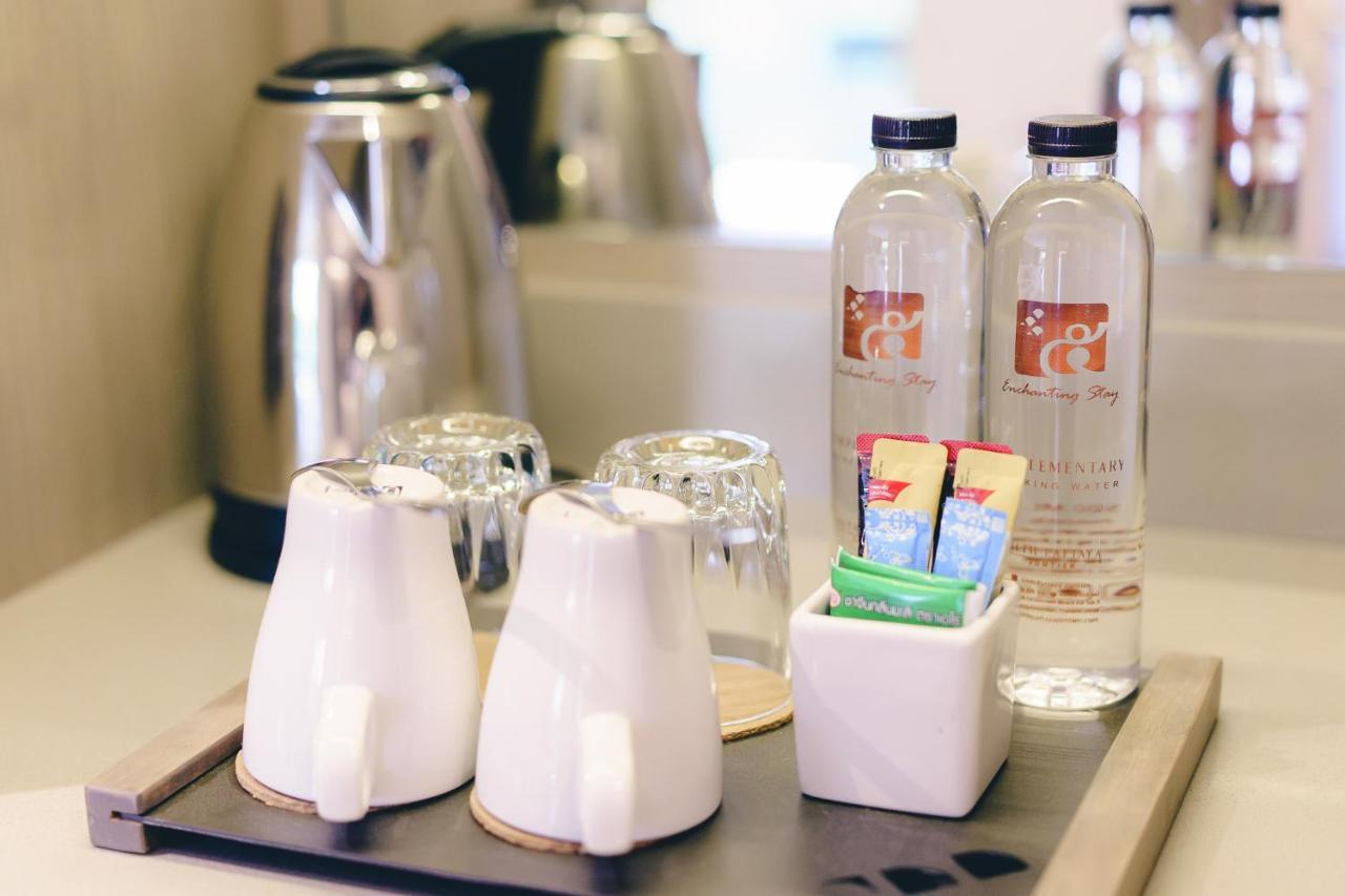 Fifth Pattaya Jomtien By Shiwalai Int Hotel Exterior photo Bottled water in a hotel room