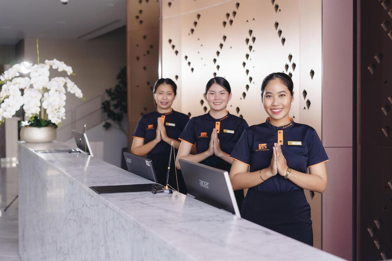 Fifth Pattaya Jomtien By Shiwalai Int Hotel Exterior photo Thai hotel staff